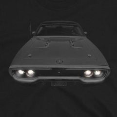 1972 Plymouth Road Runner GTX 440 Тениска 100% Памук