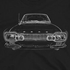1974 Ford Escort MK1 1300E Тениска 100% Памук