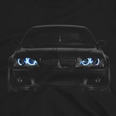 Баварец E46 M3 Тениска BMW 3та Серия LED Ангелски Очи 