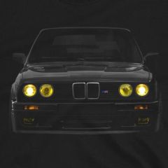 Бумер E30 M3 Тениска Sport Evolution BMW Жълти Фарове