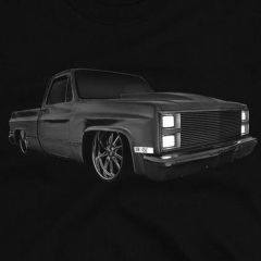 Chevy C10 Трък 1987 Пикап Тениска 