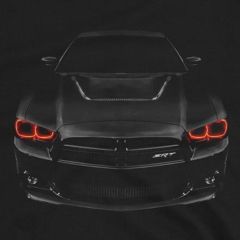 Dodge Charger SRT Тениска Ангелски Очи Demon HALOs