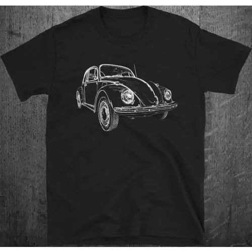 1972 Volkswagen Beetle 1300 Тениска 100% Памук