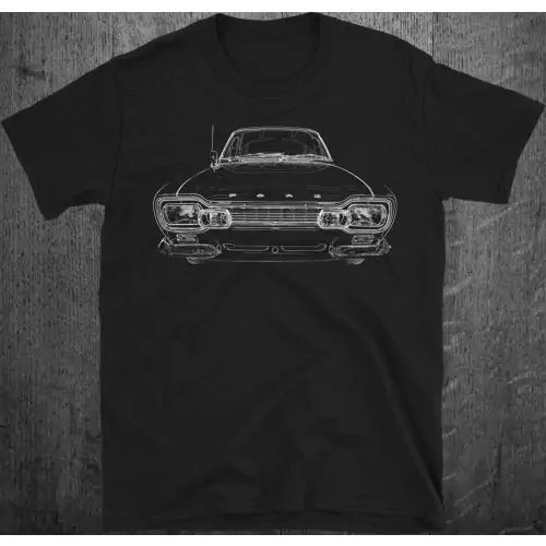 1974 Ford Escort MK1 1300E Тениска 100% Памук