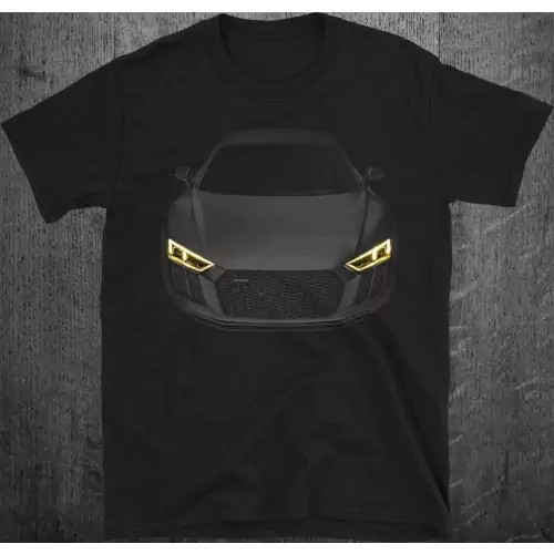 Audi R8 V10 Plus Quattro Vag Тениска 100% Памук
