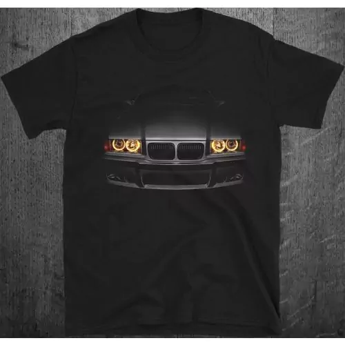 Бумер E36 320 Тениска BMW Aнгелски Oчи Фарове